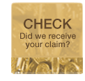 Check Status of your Claim.